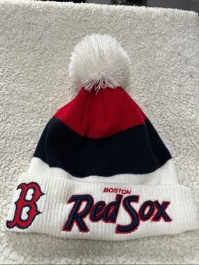 New Era Genuine Merchandise BOSTON RED SOX knit beanie hat one size NWOT